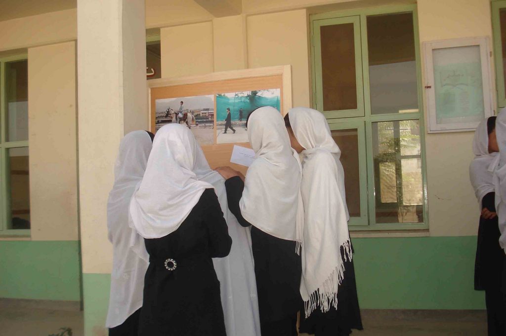 kabul girls photos. Girls High School in Kabul
